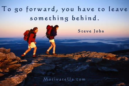 A Picture: (People Hiking with The Quote:  quote1 on it.