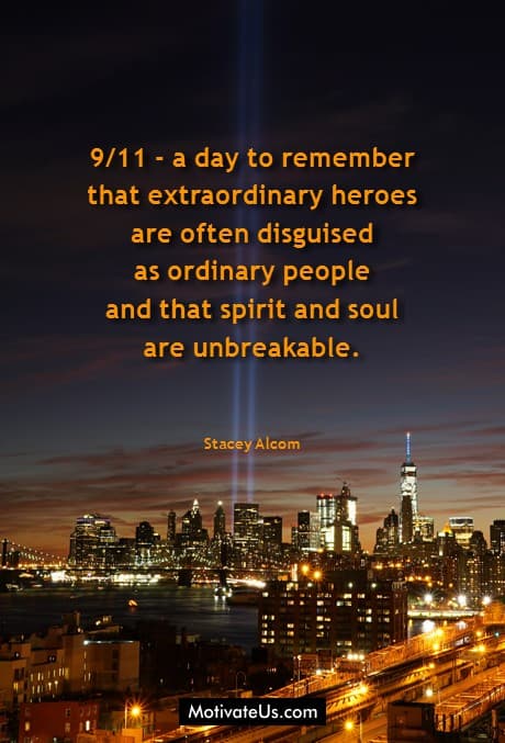 quote by Stacey Alcom about 9/11.