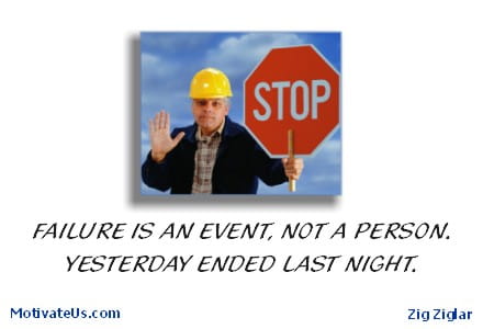 A Picture: (Man With Sign with The Quote:  quote1 on it.