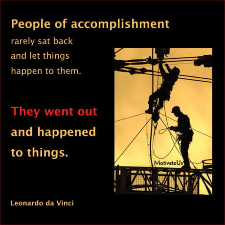 A Picture: (Powerline Workers with The Quote:  quote1 on it.