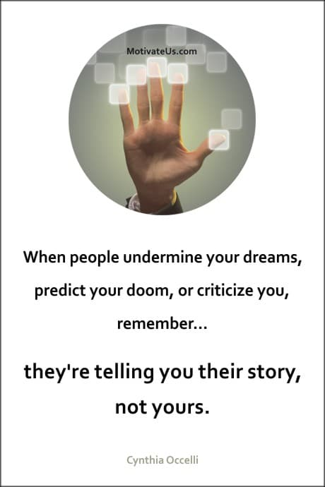 Whose Story Is It? a hand touching squares
