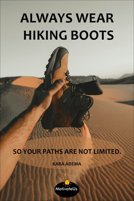 hiking boots