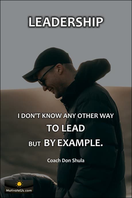 person in a basball cap smiling with a quote written by Don Shula