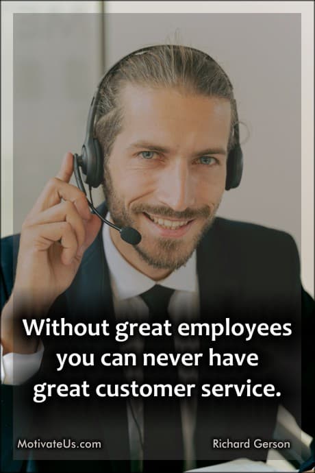 smiling man with a headset