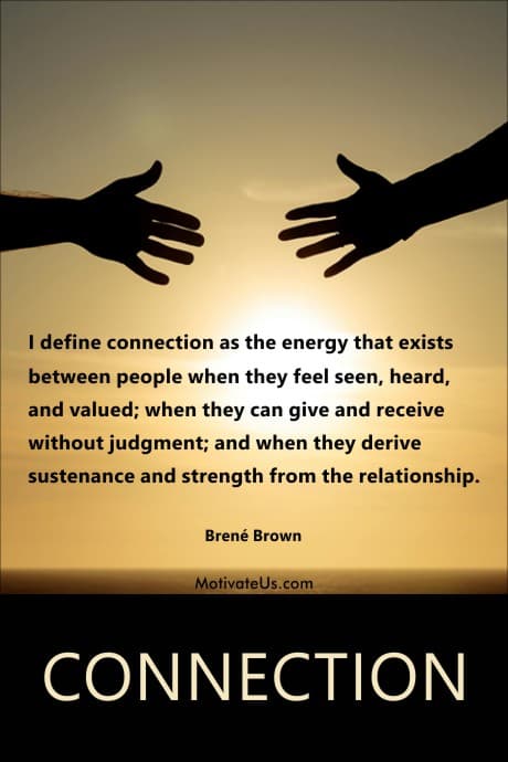 two hands reaching out