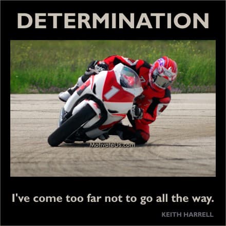 A Picture: (Motorcycle with The Quote:  quote1 on it.