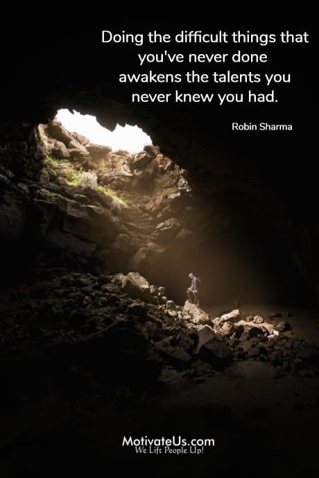 Robin Sharma motivational quote
