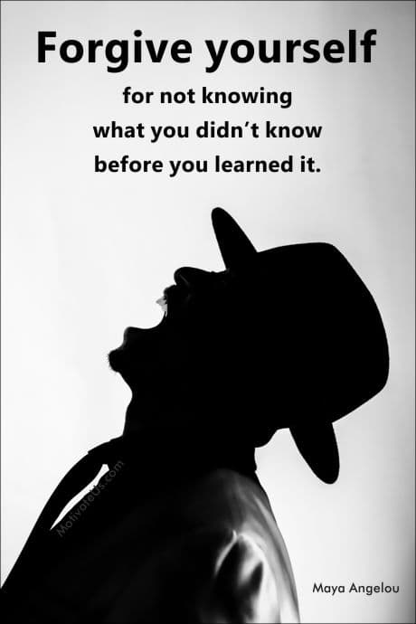 Give Yourself The Grace You Give Others man in silhouette