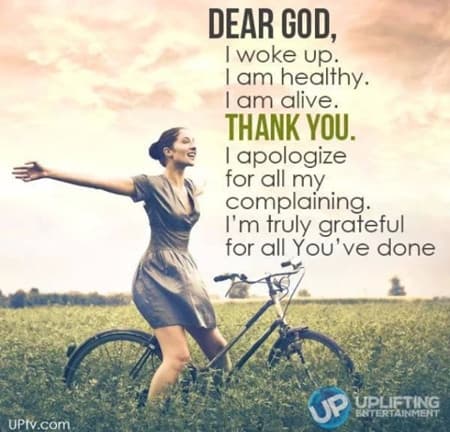 thankful quotes to god for his blessings