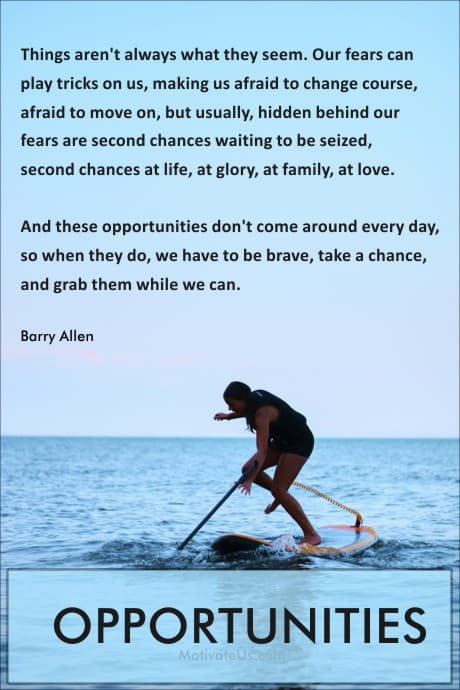 person on a board in the water