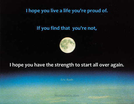 A Picture: (Beautiful View Of Earth From Space with The Quote:  quote1 on it.