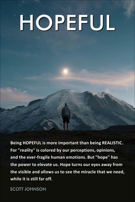 sperson on a hill looking at the sun