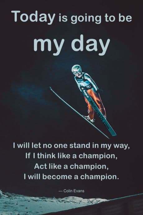 inspirational quote about becoming a champion