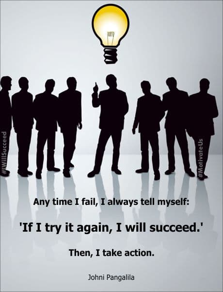 A Picture: (Silhouette Of A Group Of People With Lightbulb Over Their Heads with The Quote:  quote1 on it.