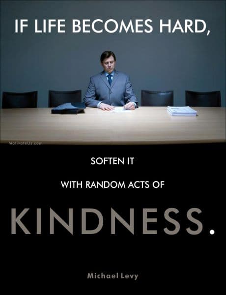 A Picture: (Man At Desk with The Quote:  quote1 on it.