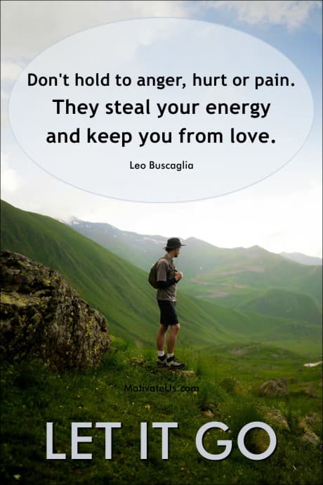 person on the side of a hill