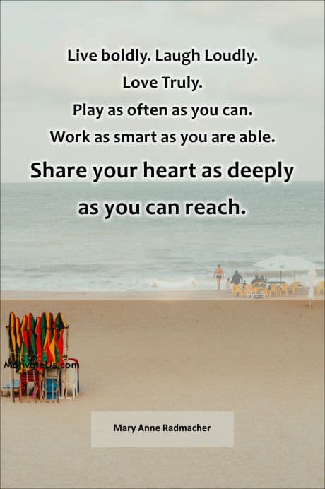 beach scene