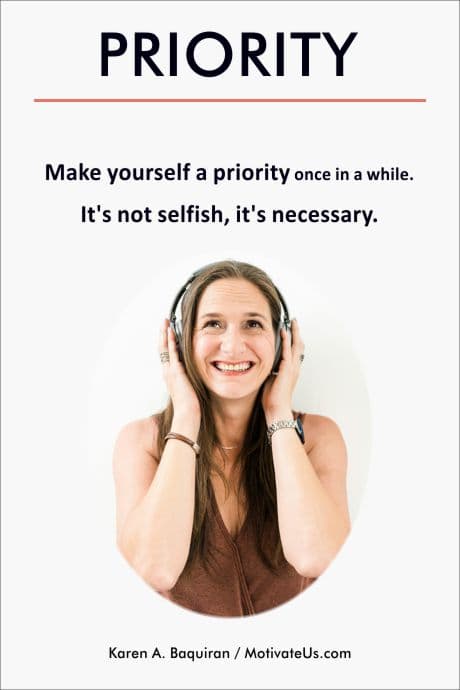 woman listening to good music