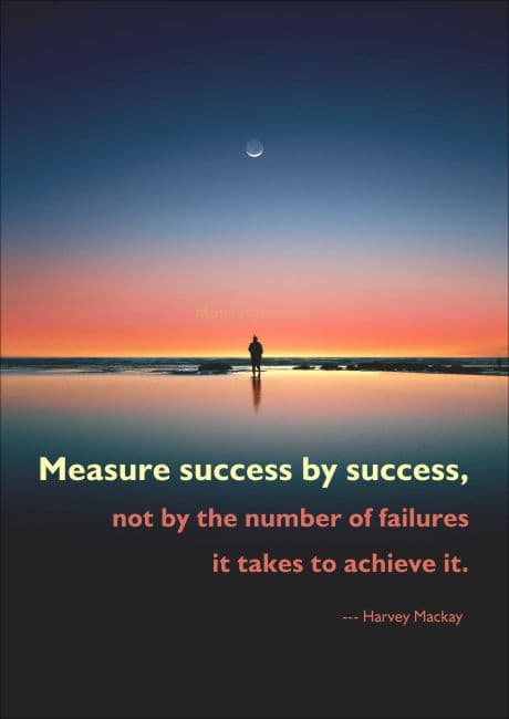  inspirational quote about measuring success