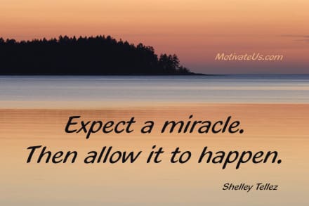 A Picture: (Sunset with The Quote:  quote1 on it.