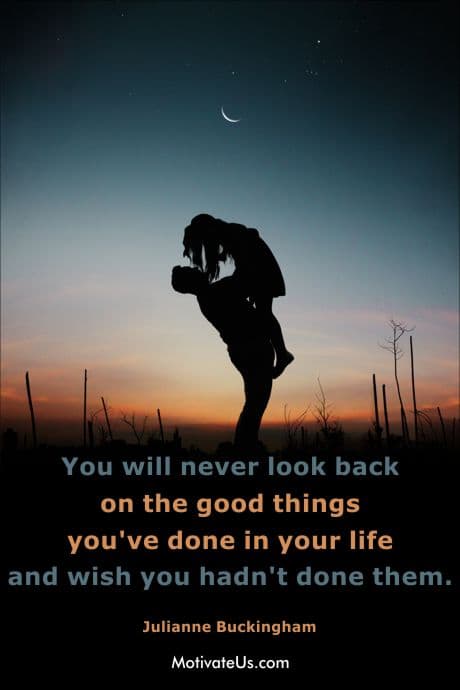 quotes about never looking back