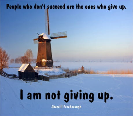 A Picture: (Windmill with The Quote:  quote1 on it.