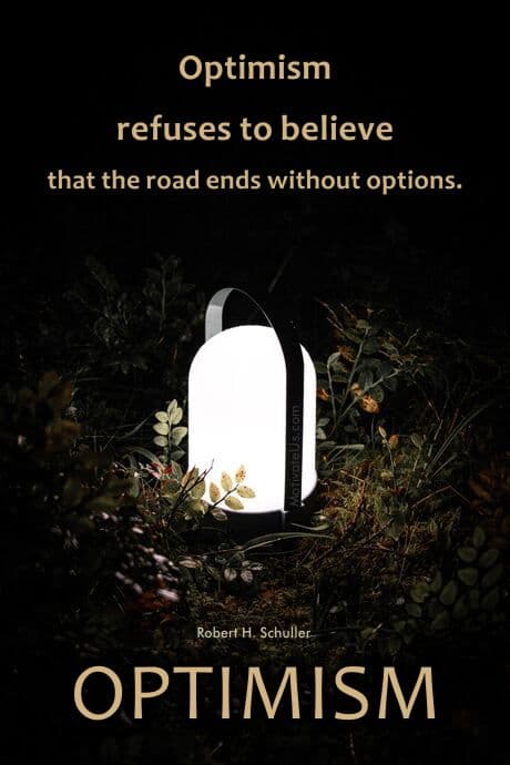 lamp in the darkness