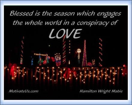 A Picture: (Our Yard with The Quote:  quote1 on it.