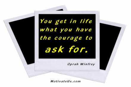 A Picture: (Snapshots with The Quote:  quote1 on it.