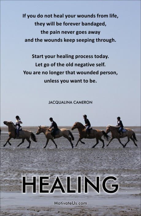 people on horseback with a quote by Jacqualina Cameron