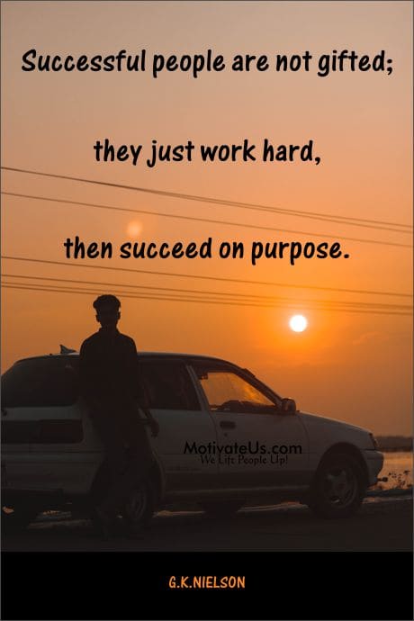 Successful People Are Not Gifted They Just Work Hard, Then Succeed On  Purpose: Employees Entrepreneurs Business Office Work Success Encouraging  for Life Quotes Lined (120 Pages) 