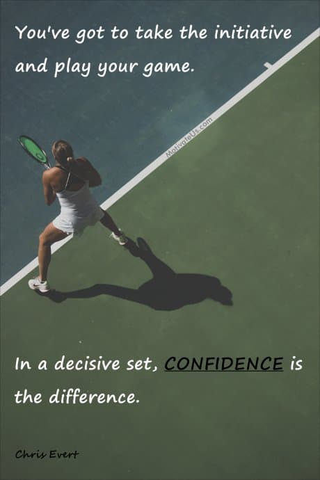 You've got to take the initiative and play your game.  In a decisive set, confidence is the difference.