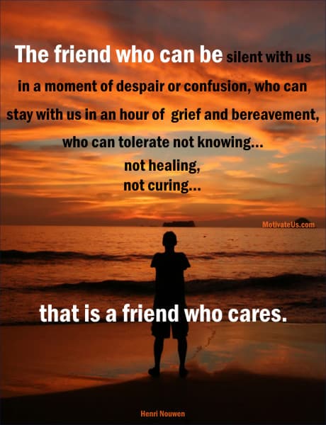 A Picture: (Man On The Beach with The Quote:  quote1 on it.