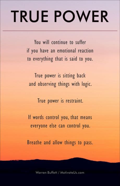 Before You Give Words Power person looking up