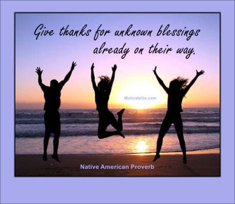 A Picture: (People Jumping For Joy with The Quote:  quote1 on it.