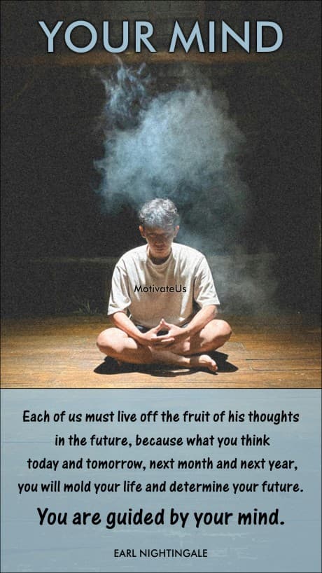 man sitting on the floor thinking