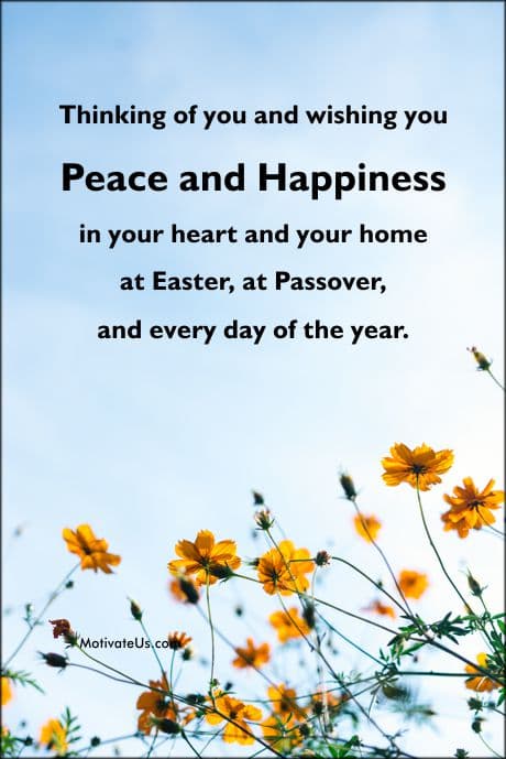 thought of the day wishing everyone peace and happiness all year long
