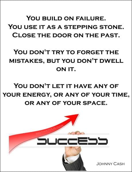 A Picture: (Arrow And Success with The Quote:  quote1 on it.