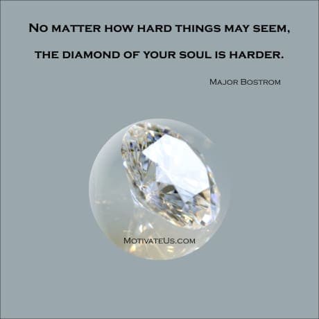 A Picture: (Diamond with The Quote:  quote1 on it.