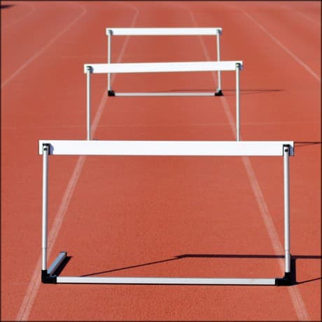 3 hurdles