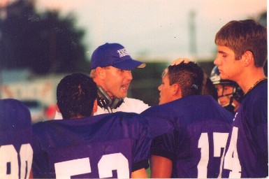 Coach Bill E. Williams has heart and dedication to growing men and football players.