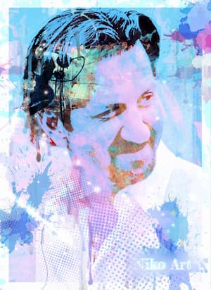 Miles Patrick Yohnke painting by Nikolitsa Boutieros