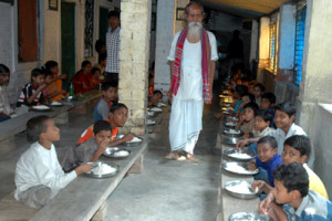 picture of great humanitarian, Mr. Biswas, in India