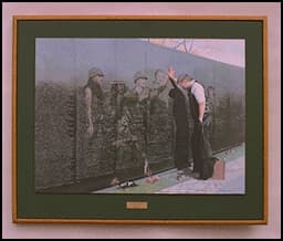 the Vietnam Veterans memorila Wall